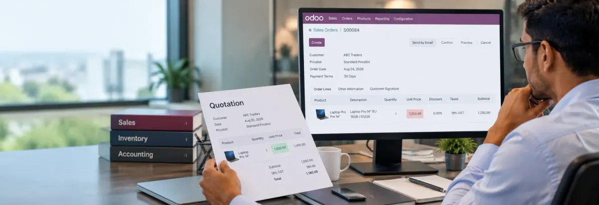 Why Is My Odoo Sales Order Showing the Wrong Product Price?