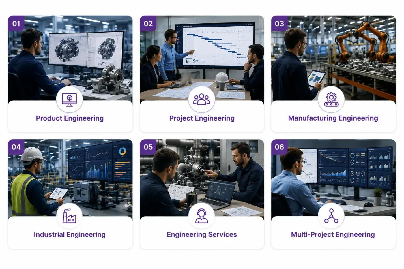 Odoo ERP configured for different engineering business models