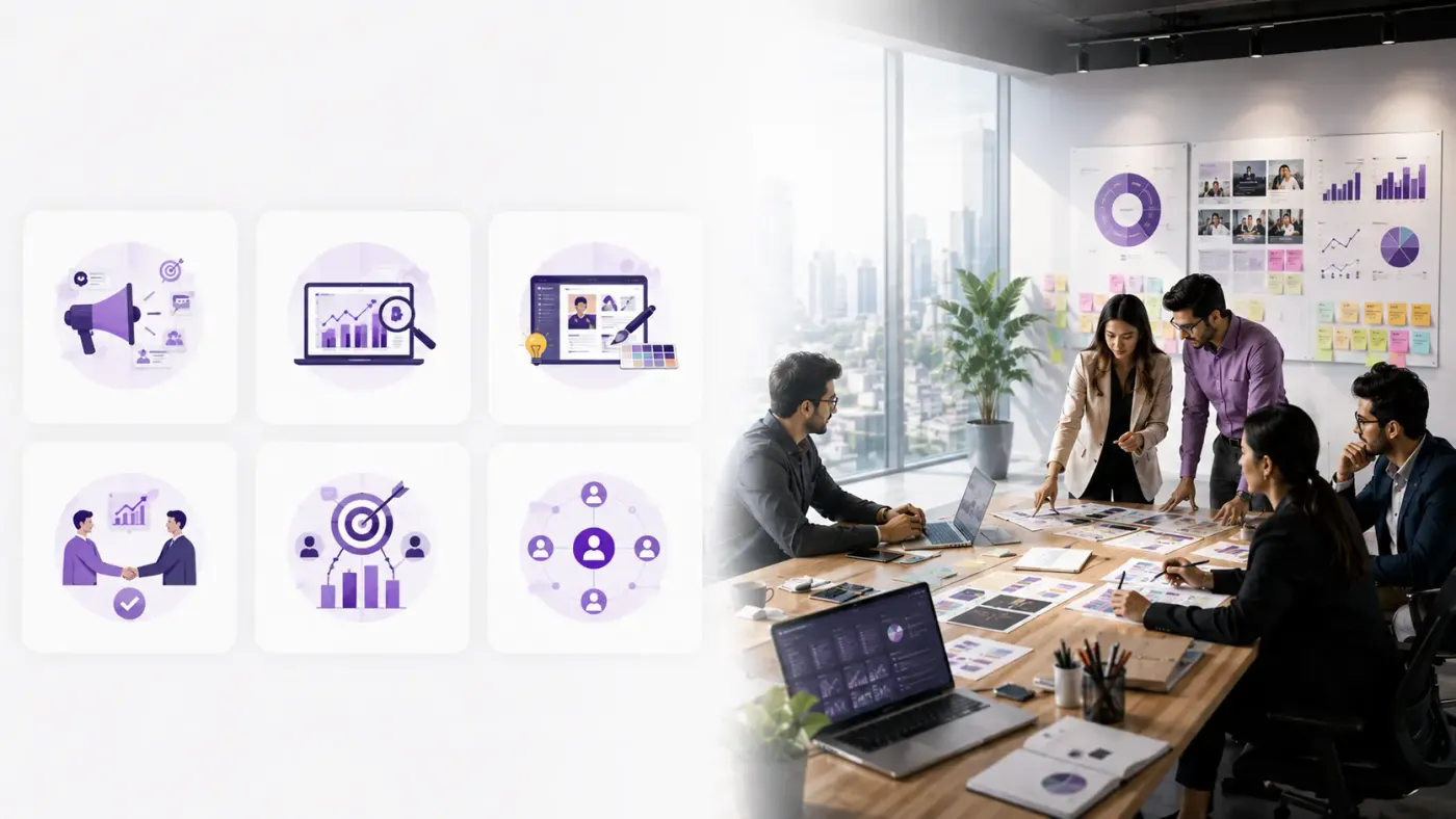 Odoo ERP configured for different marketing & advertising business models