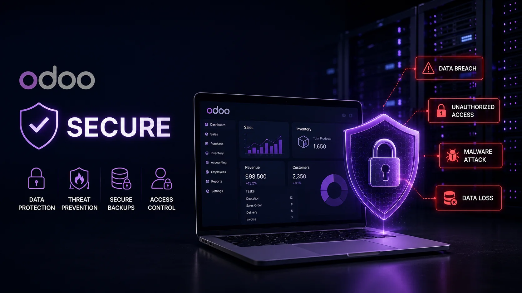 Is Your Odoo ERP Secure? Hosting Security Risks Every Business Should Know