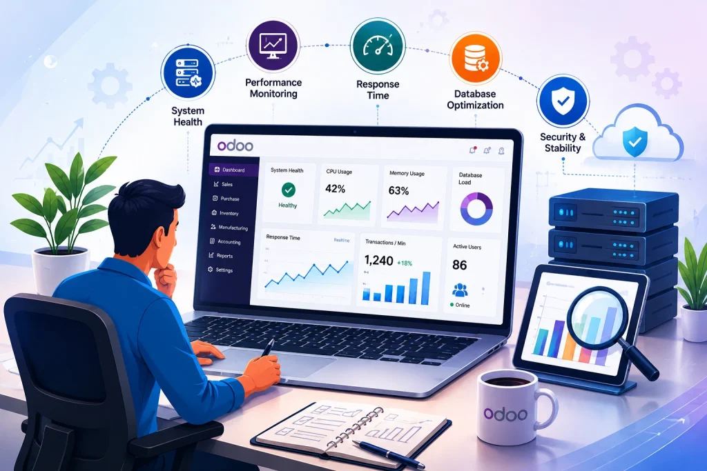 odoo erp implementation Performance Monitoring