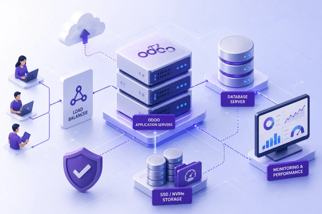 odoo hosting infrastructure