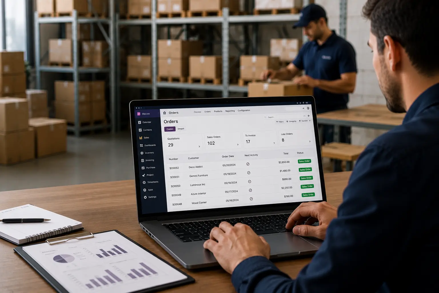 Odoo Order Management