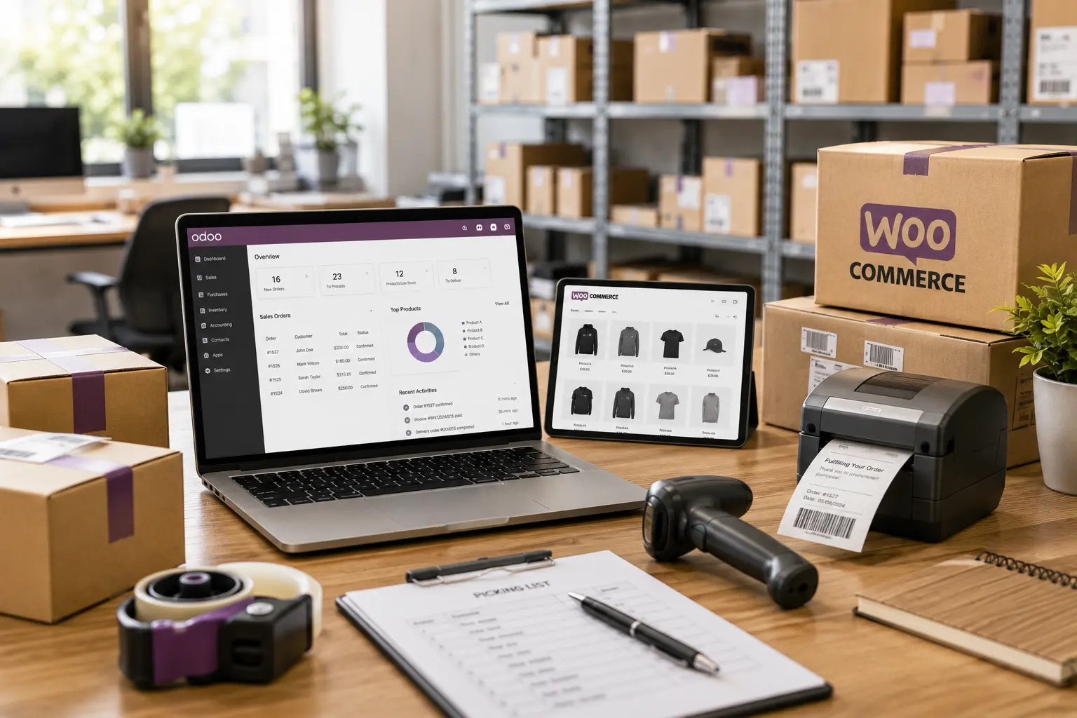 Odoo WooCommerce