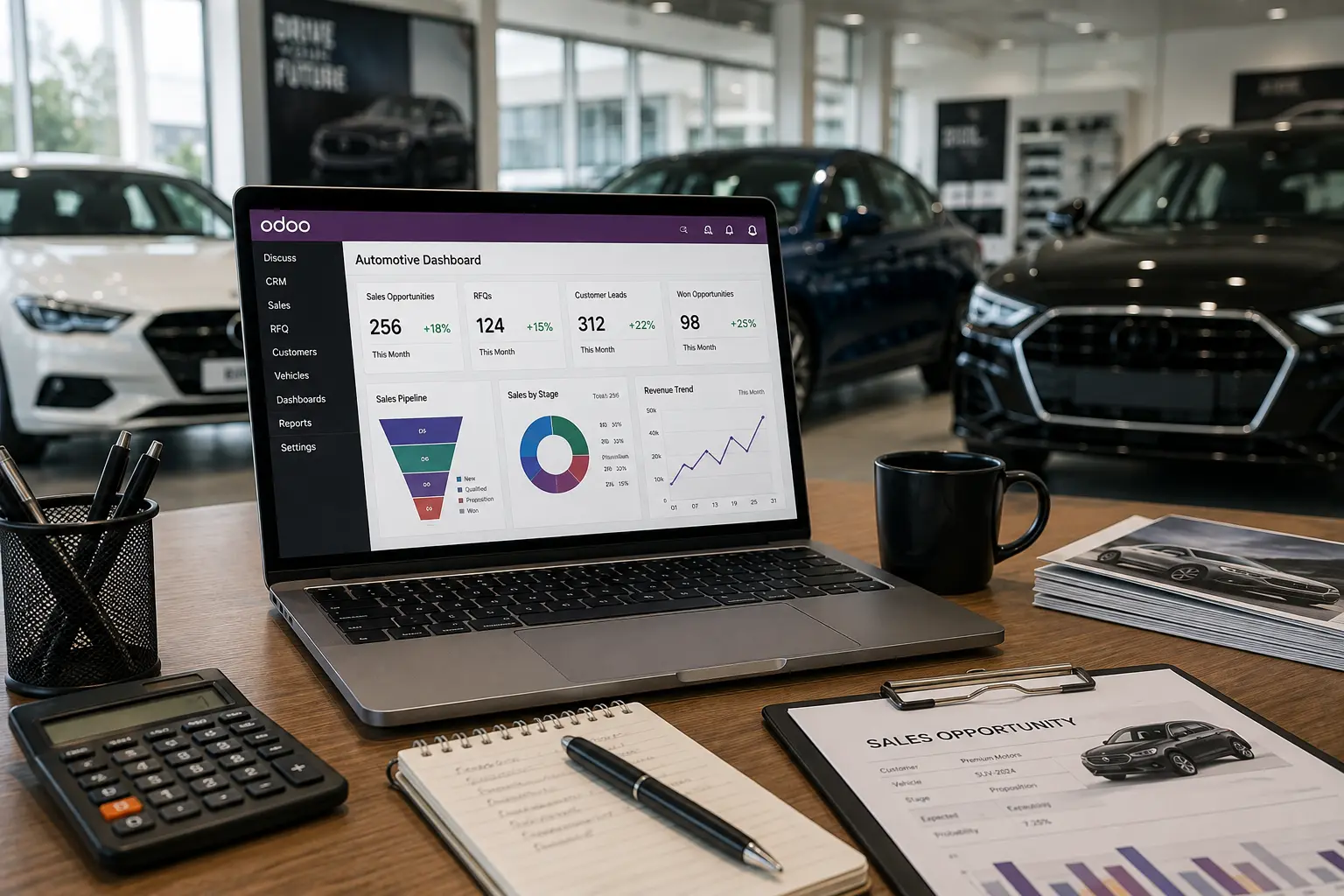 Odoo Automotive ERP