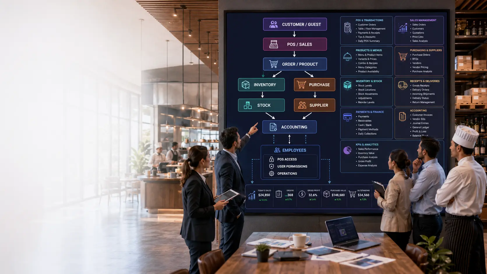 Odoo-Hospitality-Operations