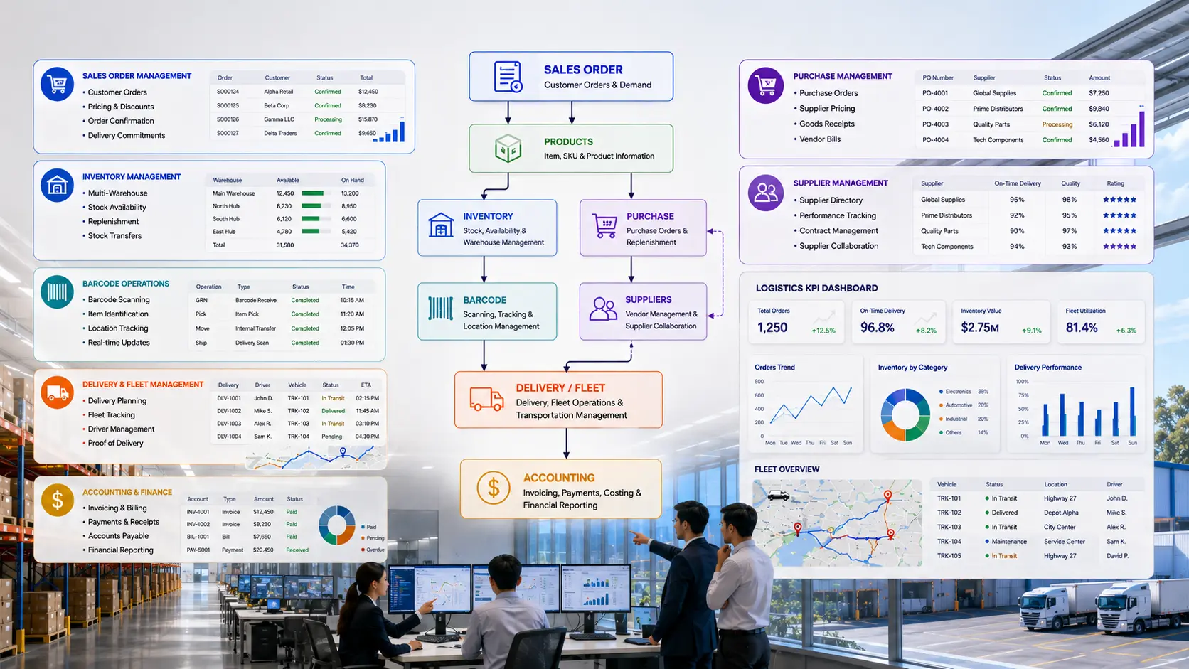 Odoo-Logistics Operations
