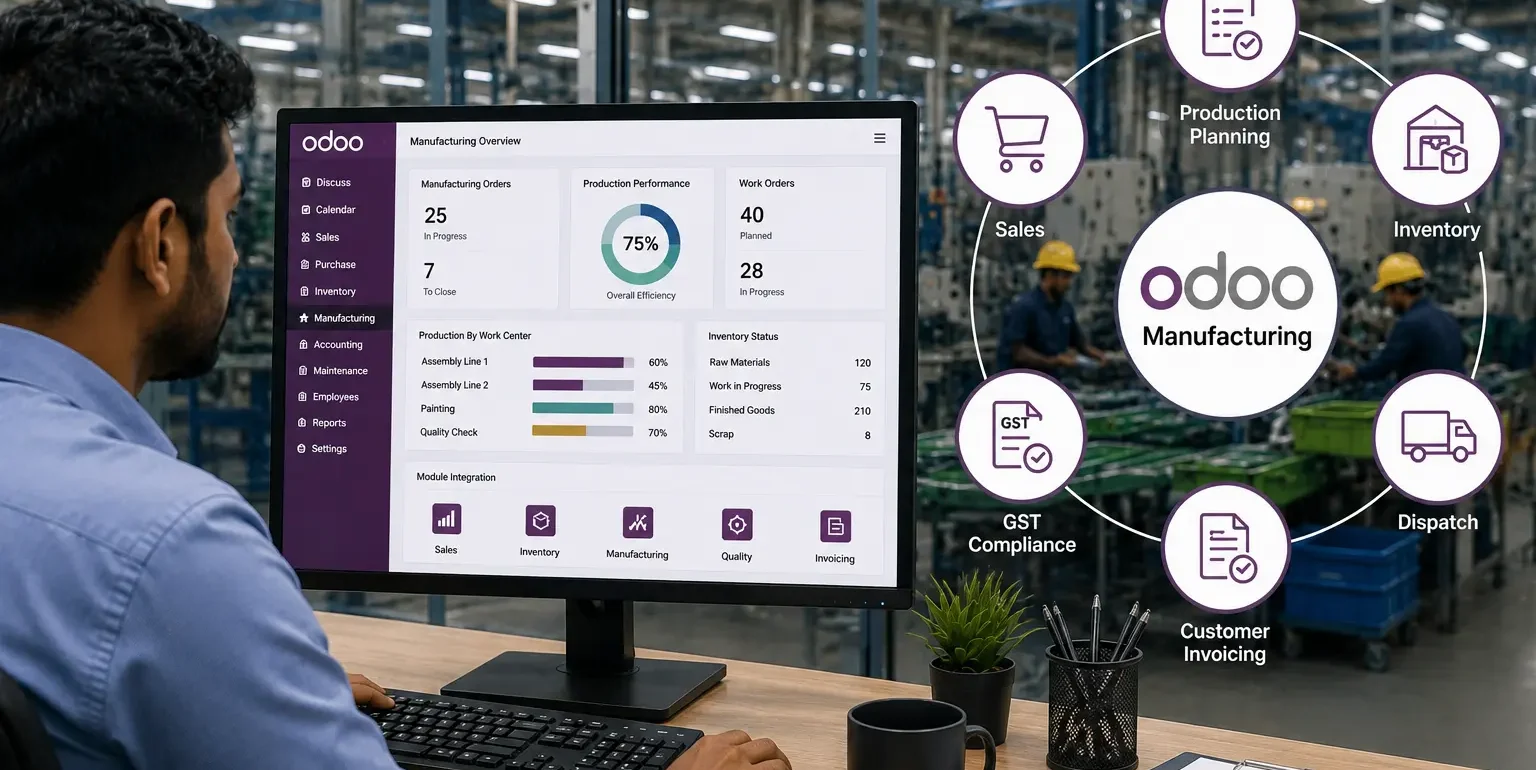 Odoo Manufacturing
