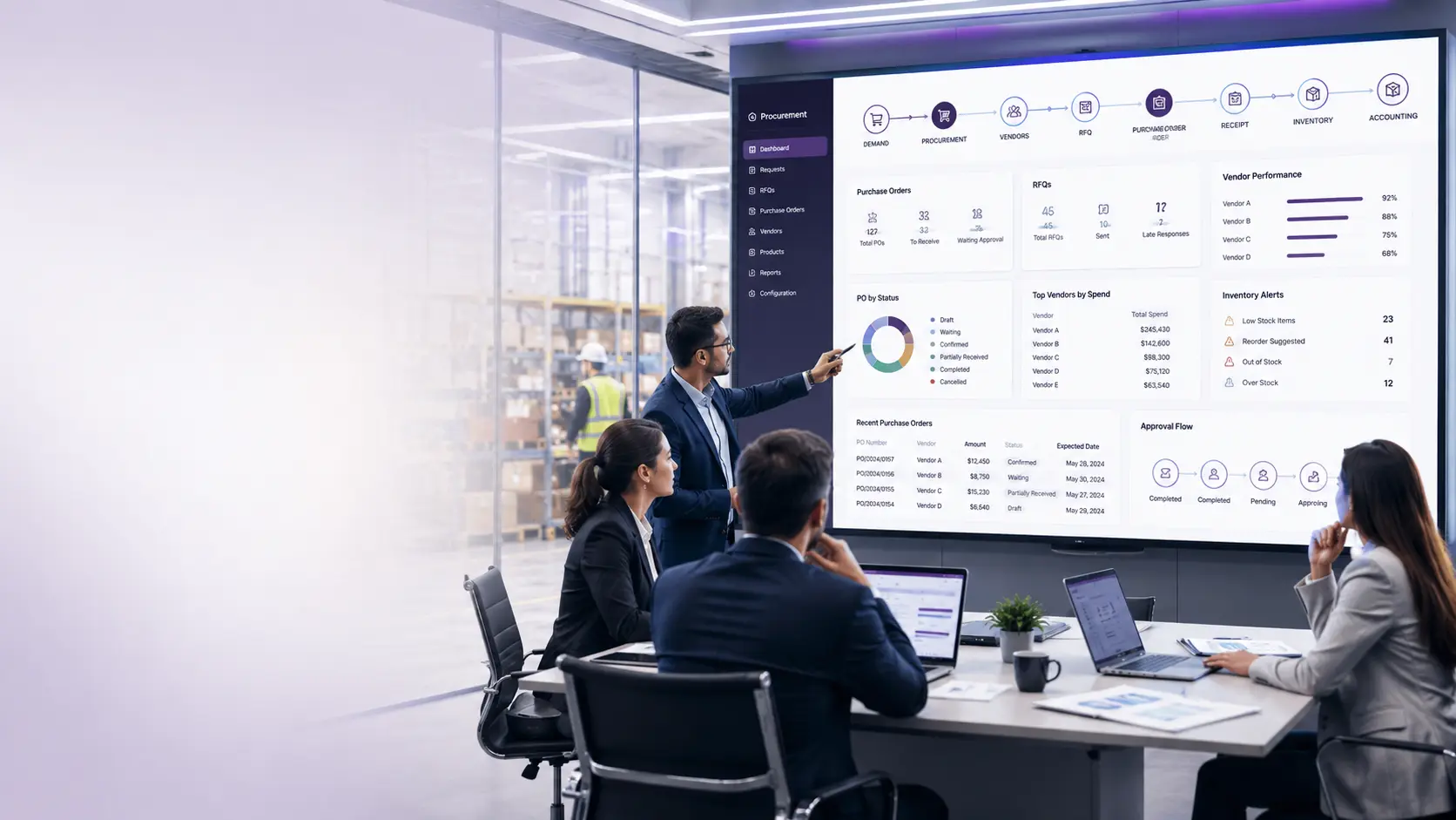 Odoo Procurement Management