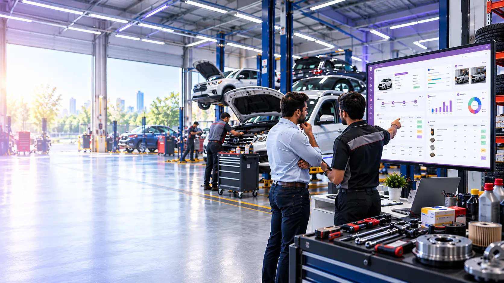 Odoo-Auto-Service-Management-System