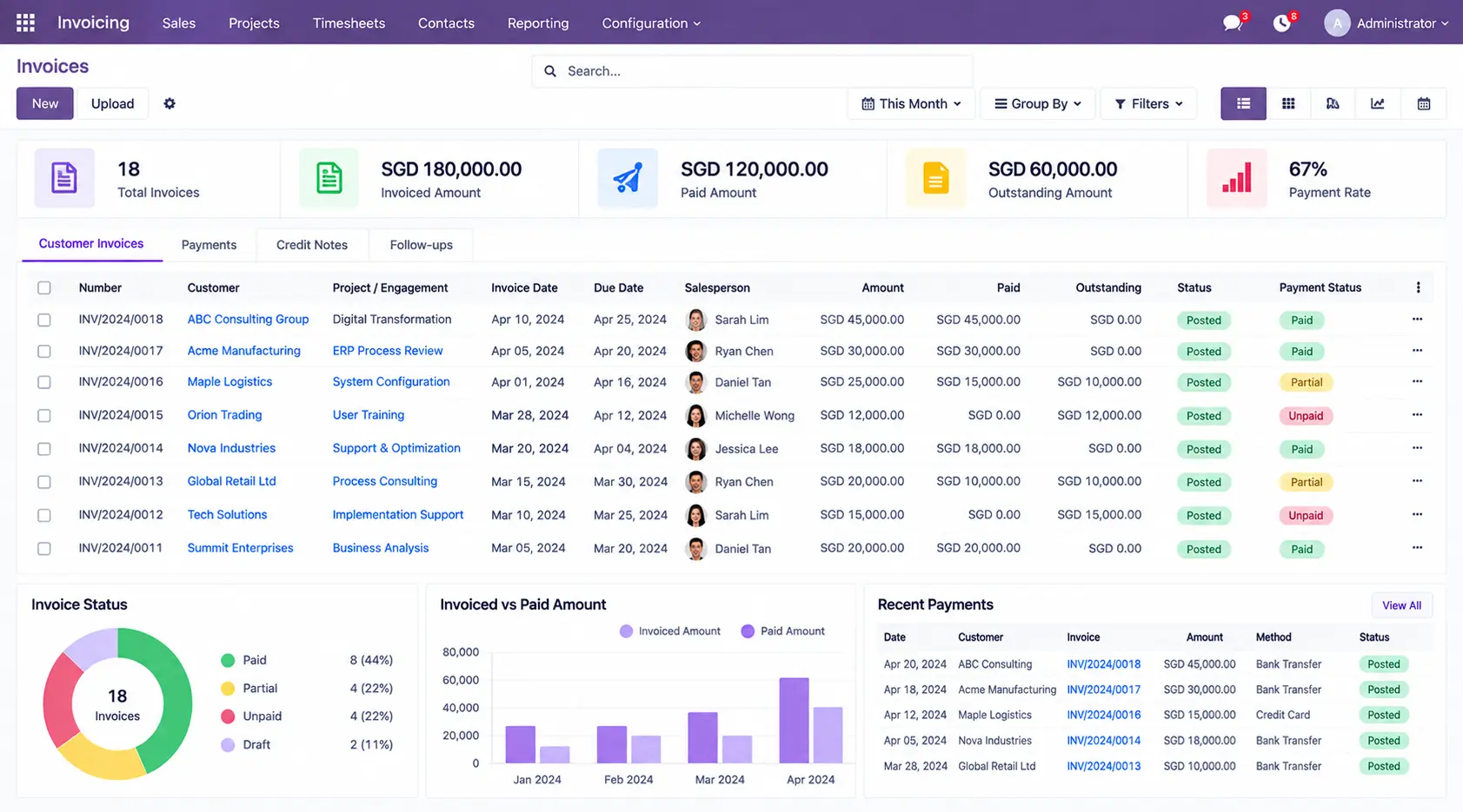 Odoo-Billing-Payment