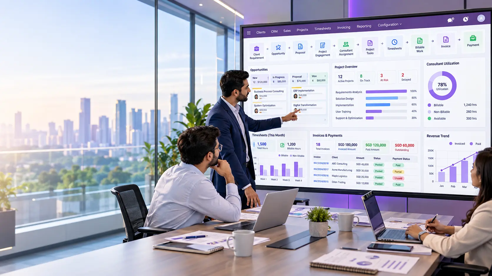 Odoo-Consulting-Management-System