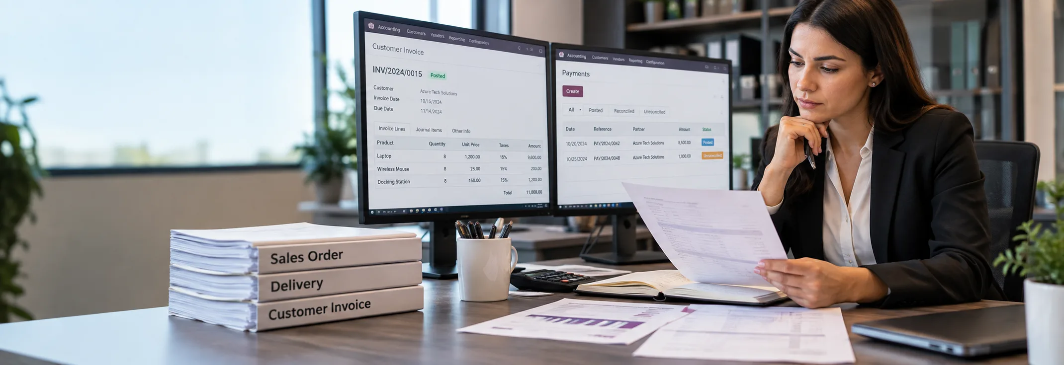 Why Is My Odoo Payment Not Matching the Invoice?