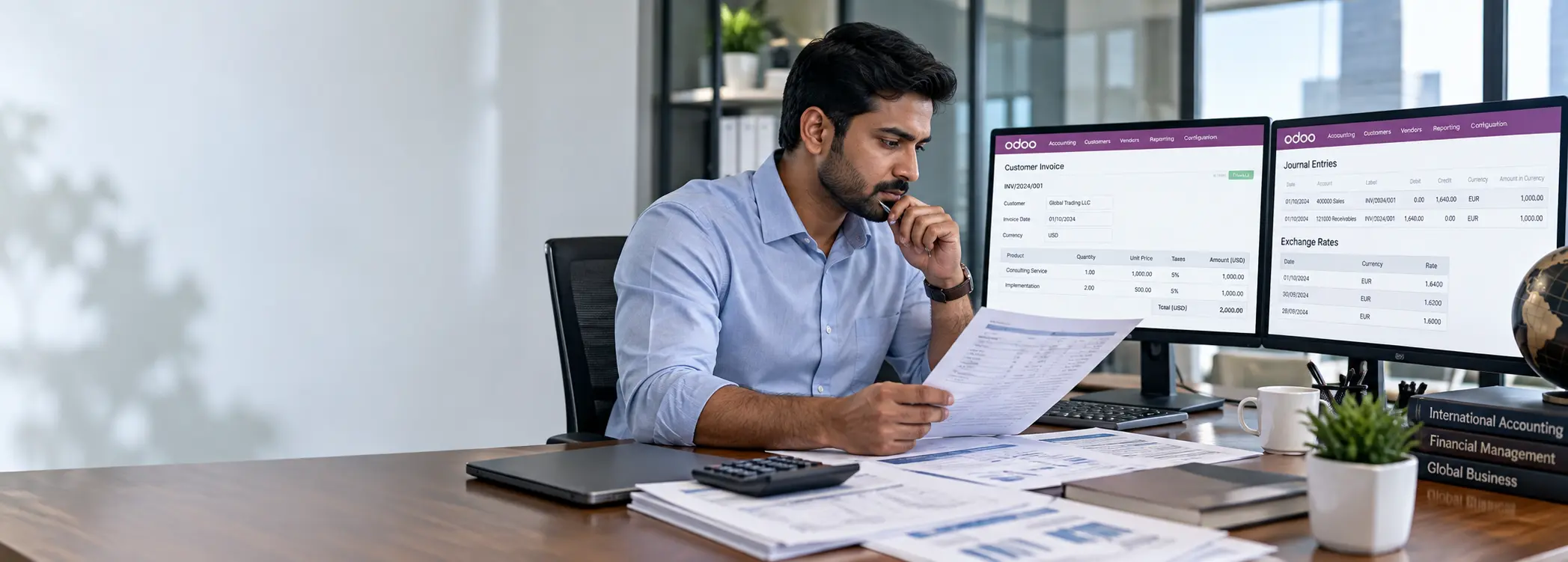 Why Is Odoo Showing the Wrong Currency Amount?