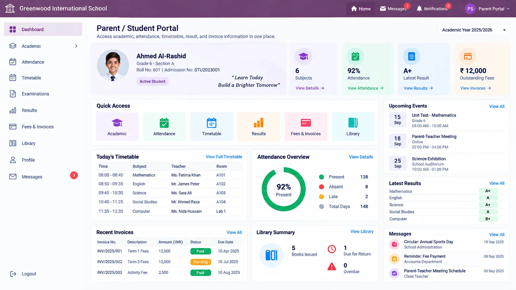 Parent-Student-Portal