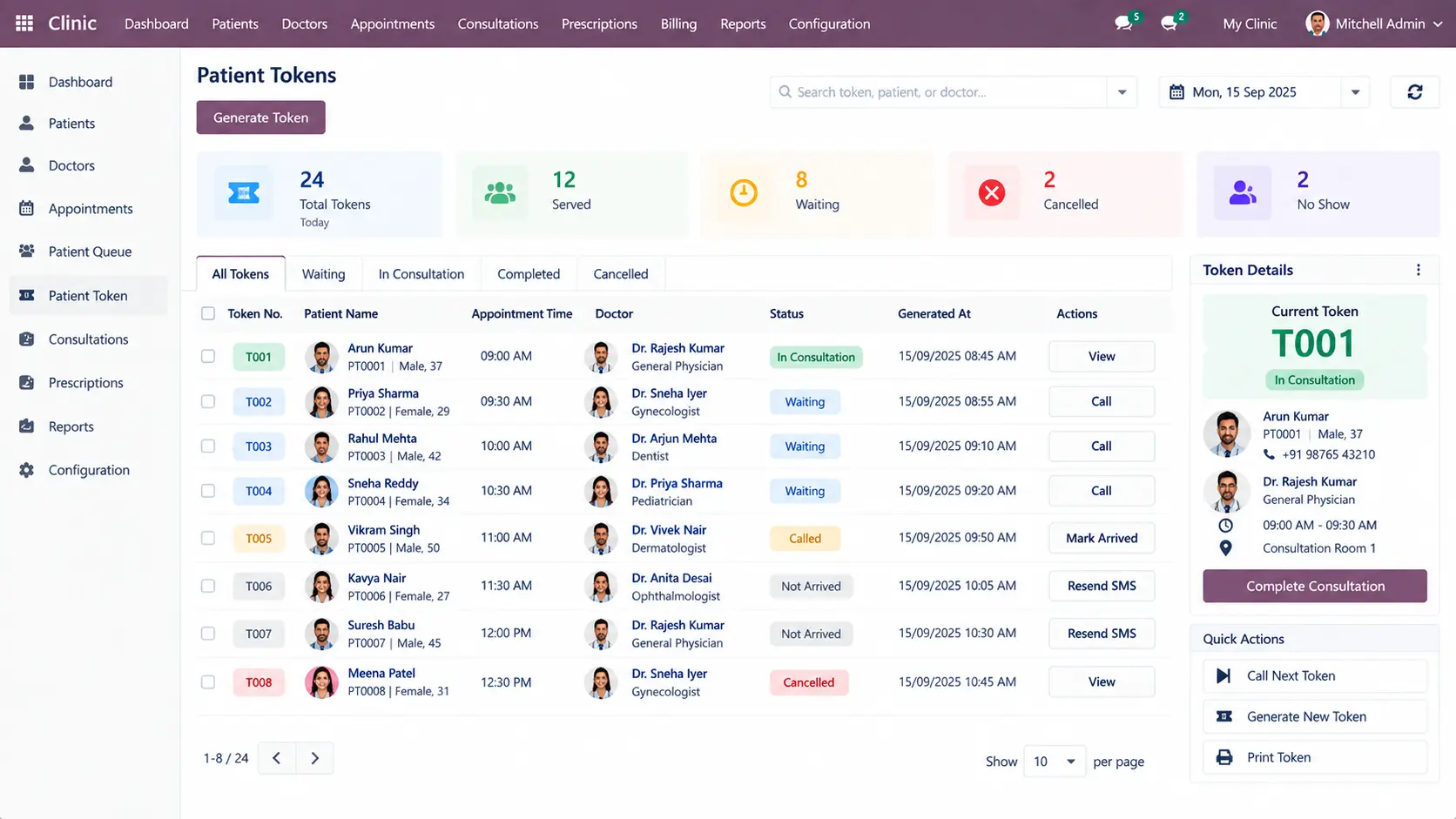Patient-Token