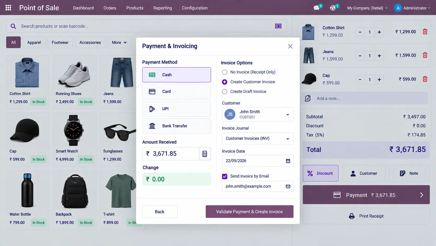 Payments-Invoicing