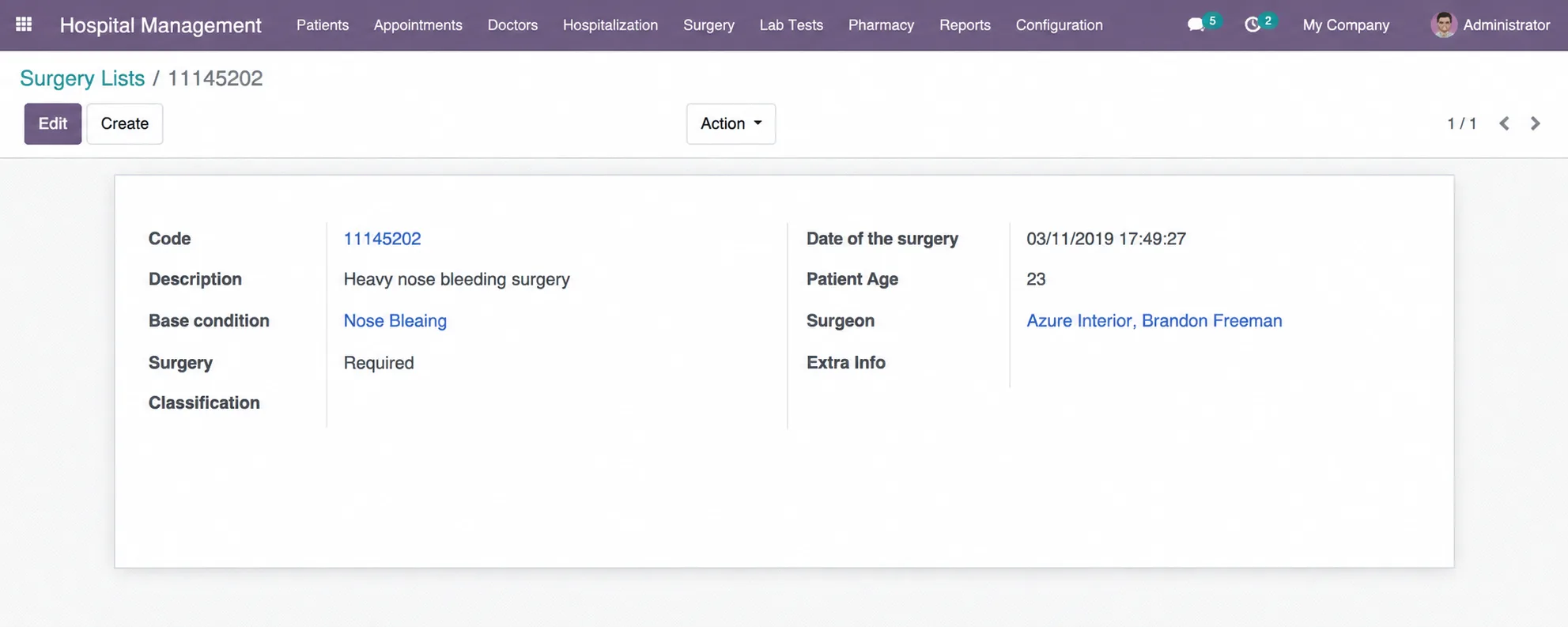 Surgery