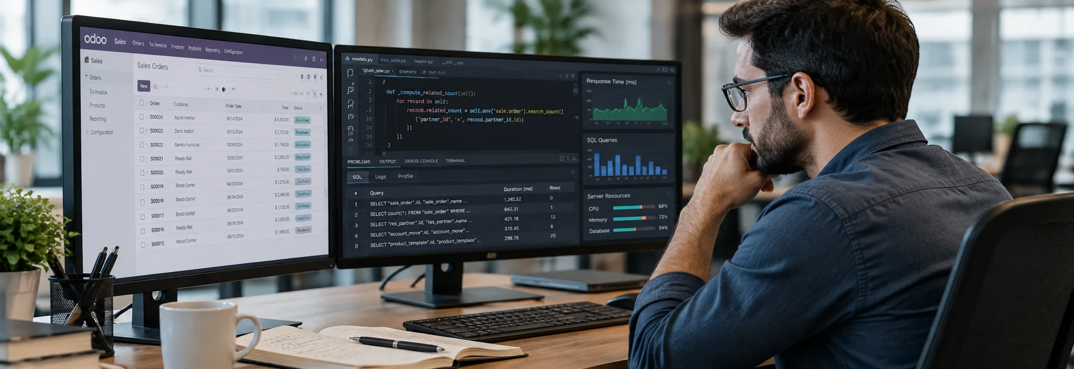 How to Diagnose Performance Problems in a Customized Odoo System